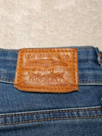 Women Levi's 721 Blue Skinny W27 L30 (EU 36/S) Jeans