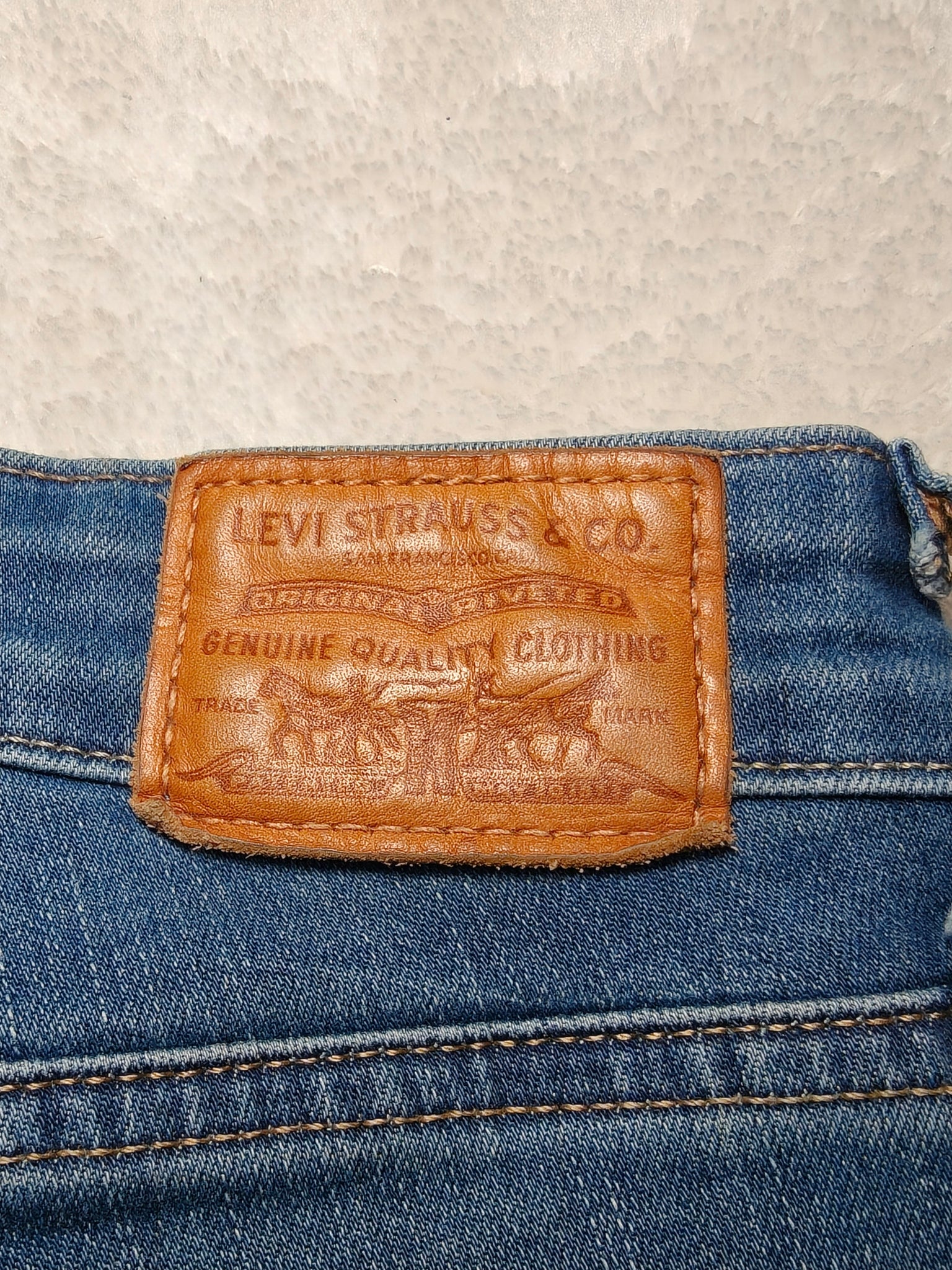 Women Levi's 721 Blue Skinny W27 L30 (EU 36/S) Jeans