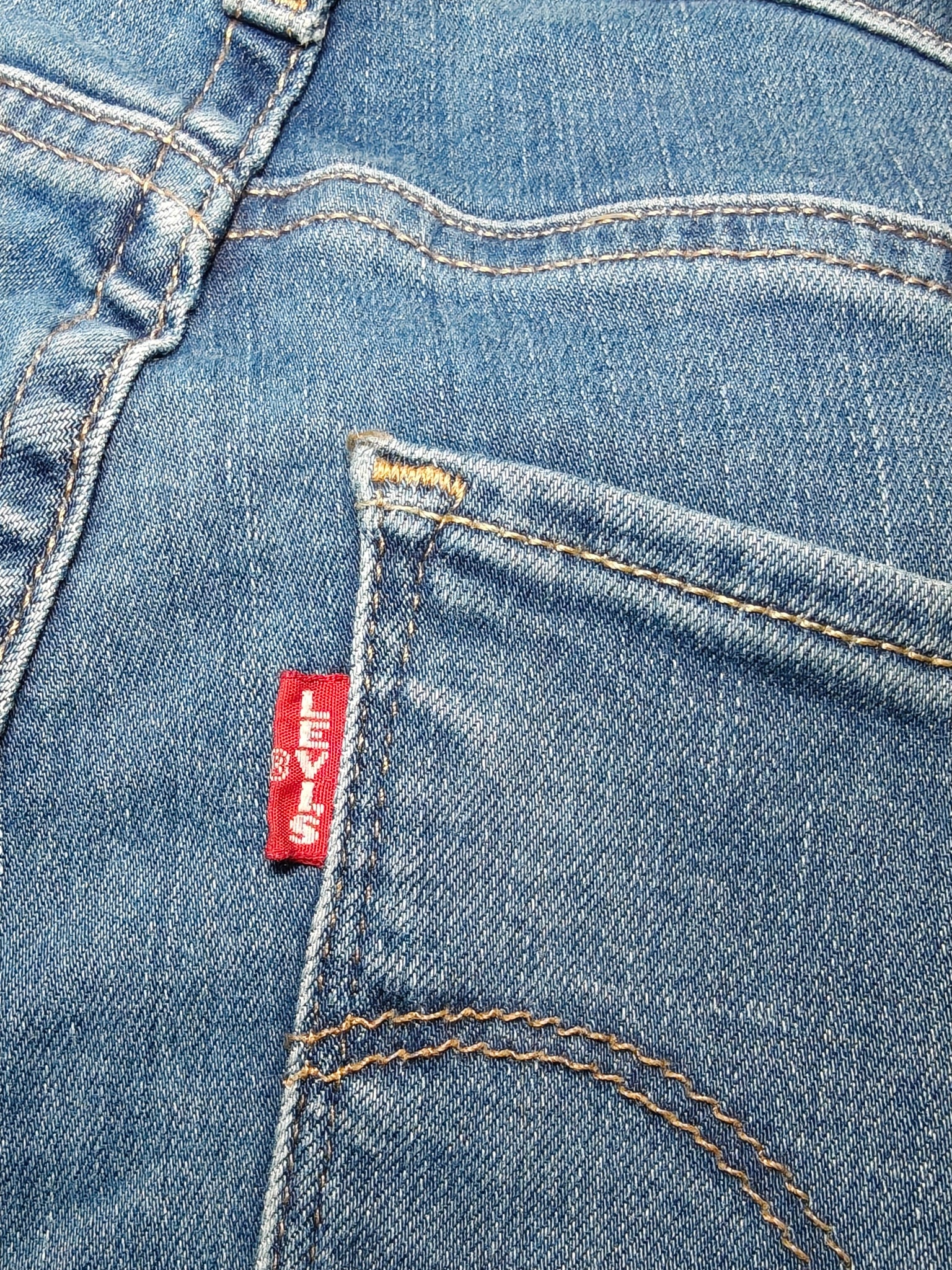Women Levi's 721 Blue Skinny W27 L30 (EU 36/S) Jeans