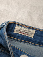 Women Levi's 721 Blue Skinny W27 L30 (EU 36/S) Jeans