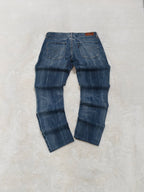 Women Levi's Demi Curve 703 Blue Slim Skinny W27 L30 (EU 36/S) Jeans