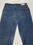 Women Levi's Demi Curve Blue Skinny Low Waist W27 L28 (EU 36/S) Jeans