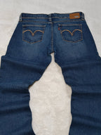 Women Levi's Demi Curve Blue Skinny W28 L32 (EU 38/M) Jeans