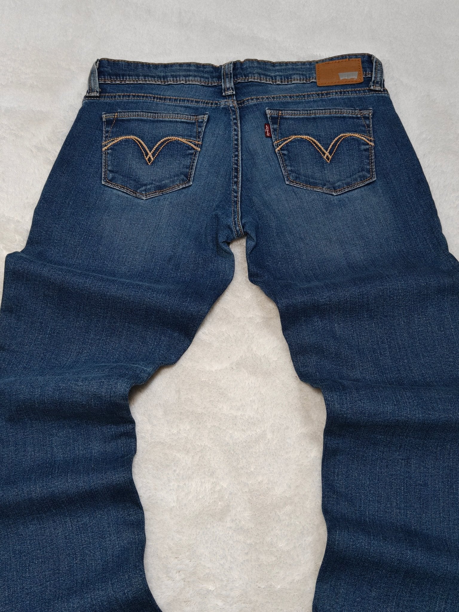 Women Levi's Demi Curve Blue Skinny W28 L32 (EU 38/M) Jeans
