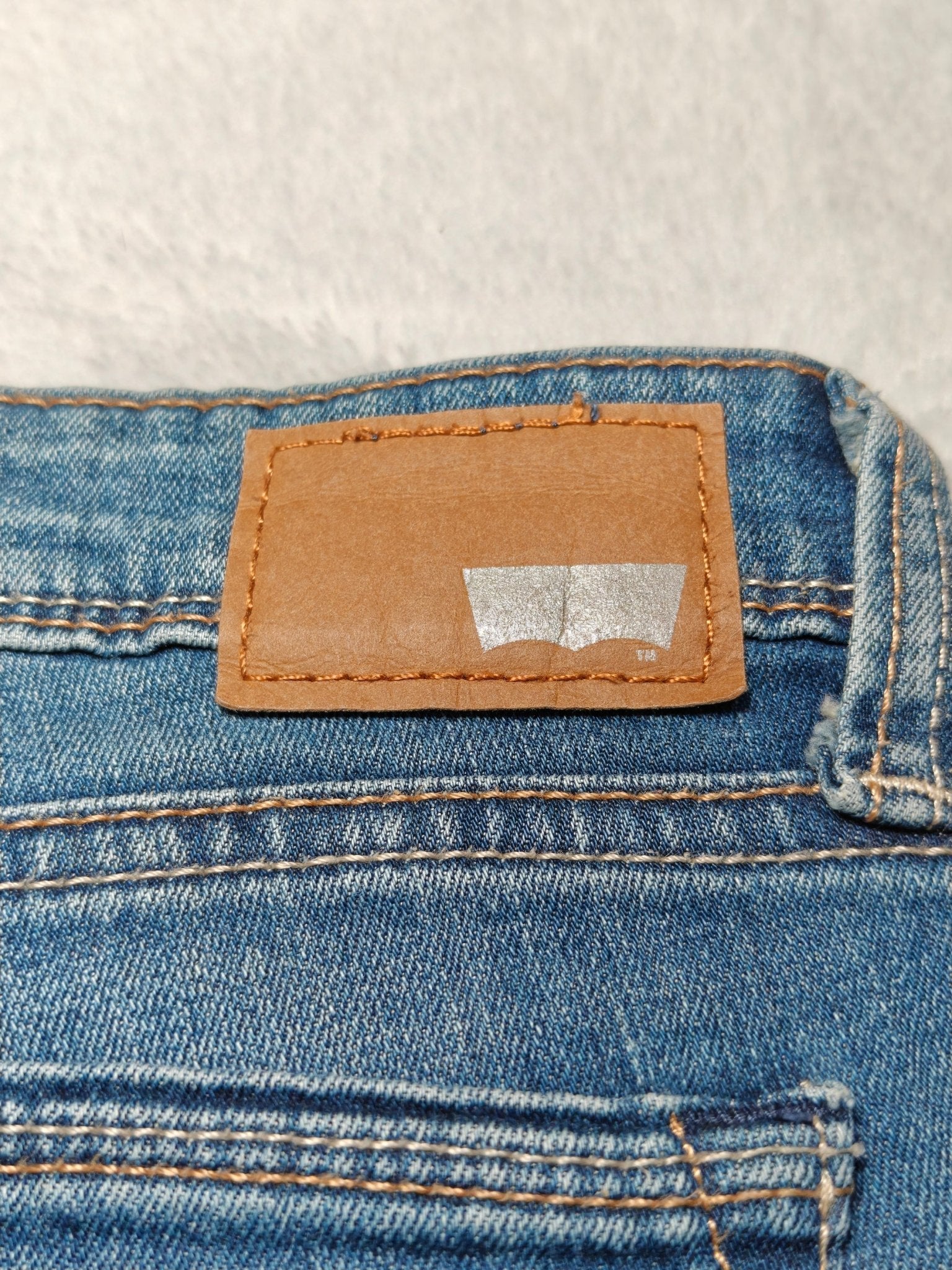 Women Levi's Demi Curve Blue Skinny W28 L32 (EU 38/M) Jeans