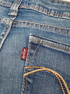 Women Levi's Demi Curve Blue Skinny W28 L32 (EU 38/M) Jeans