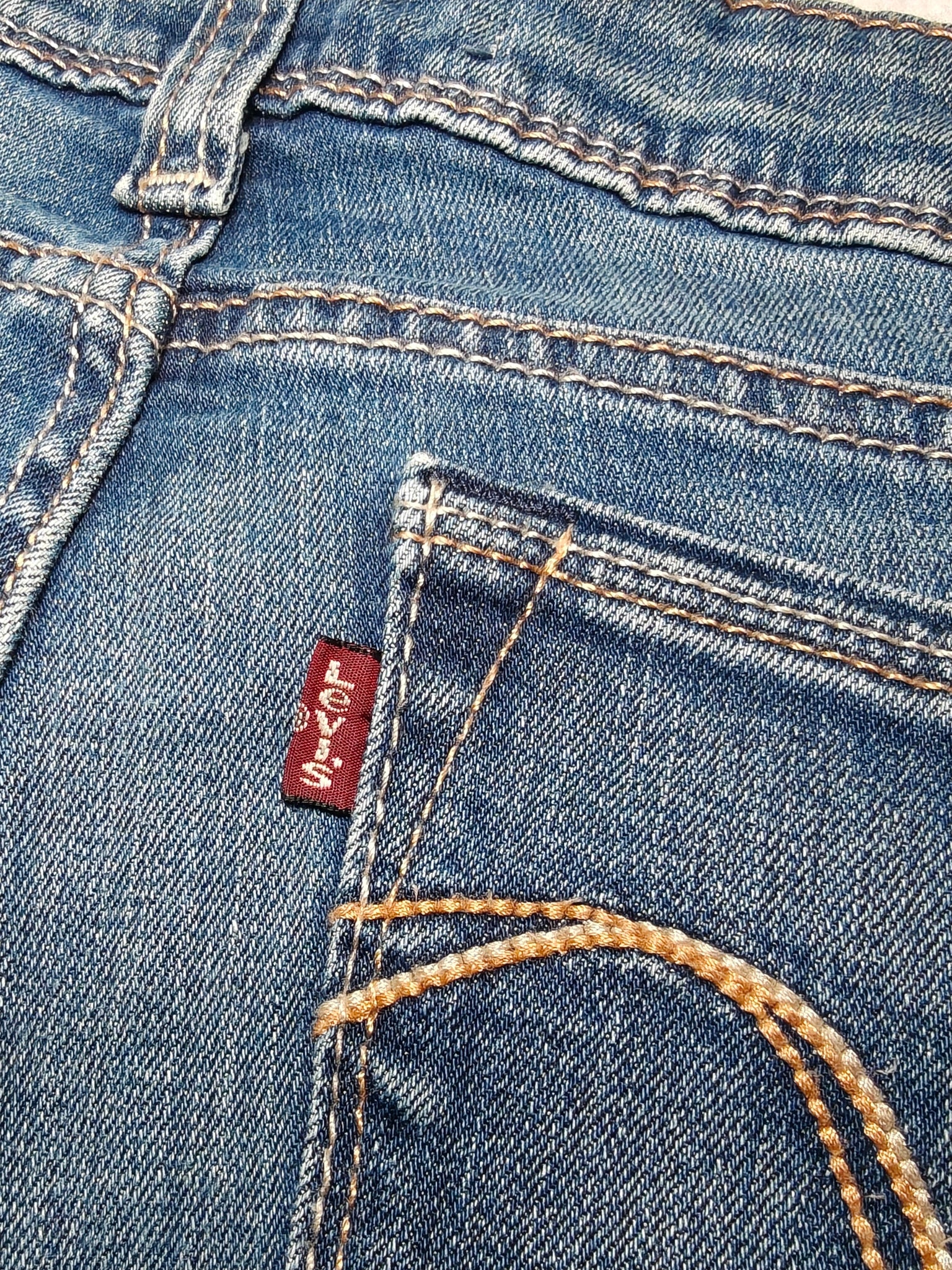 Women Levi's Demi Curve Blue Skinny W28 L32 (EU 38/M) Jeans