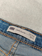 Women Levi's Demi Curve Blue Skinny W28 L32 (EU 38/M) Jeans