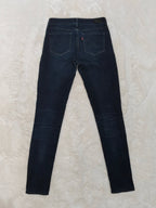 Women Levi's Demi Curve Dark Blue Skinny W26 L34 (EU 36/S) Jeans