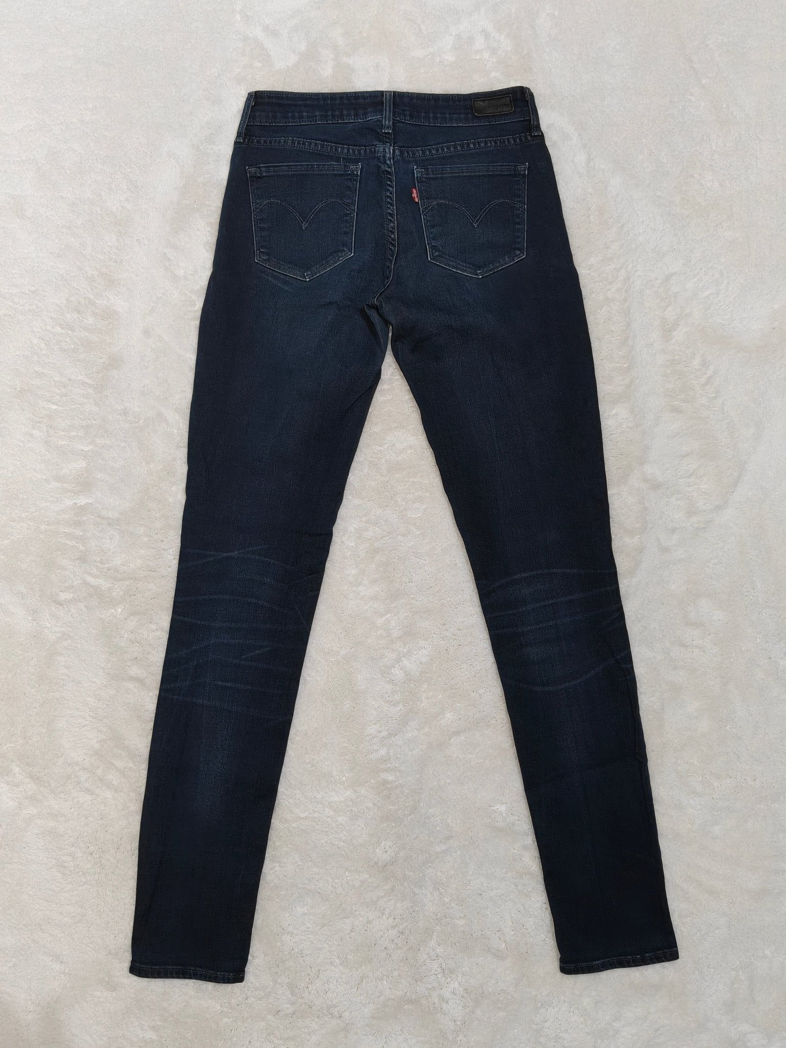 Women Levi's Demi Curve Dark Blue Skinny W26 L34 (EU 36/S) Jeans