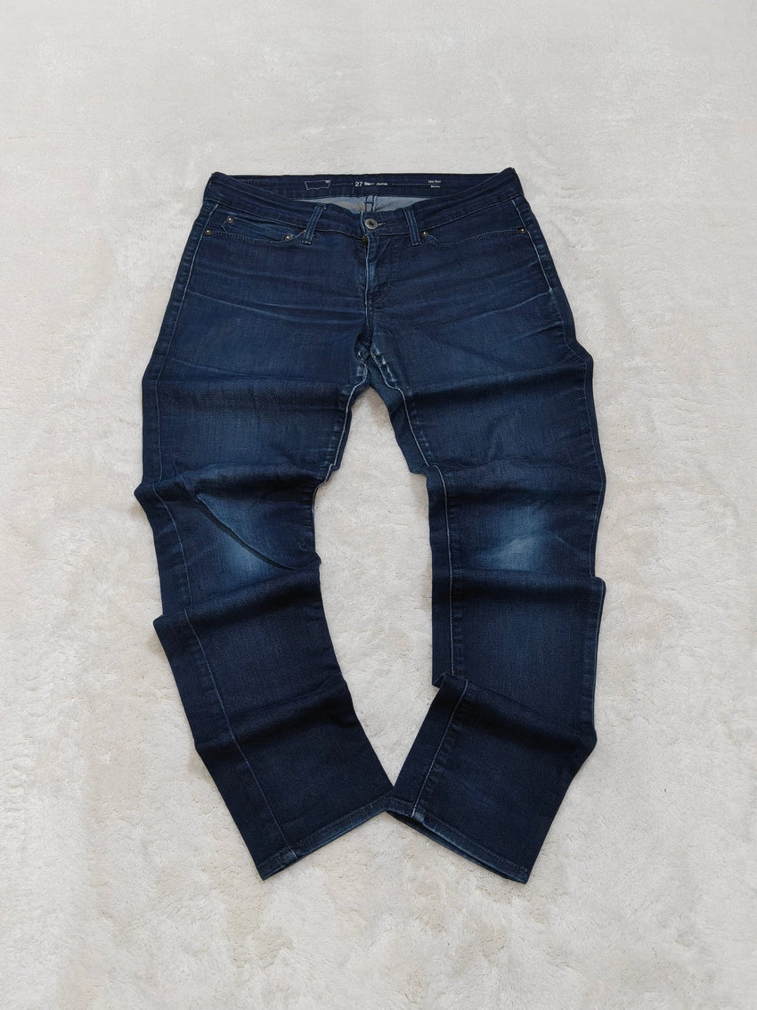 Women Levi's Demi Curve Dark Blue Skinny W27 L32 (EU 36/S) Jeans
