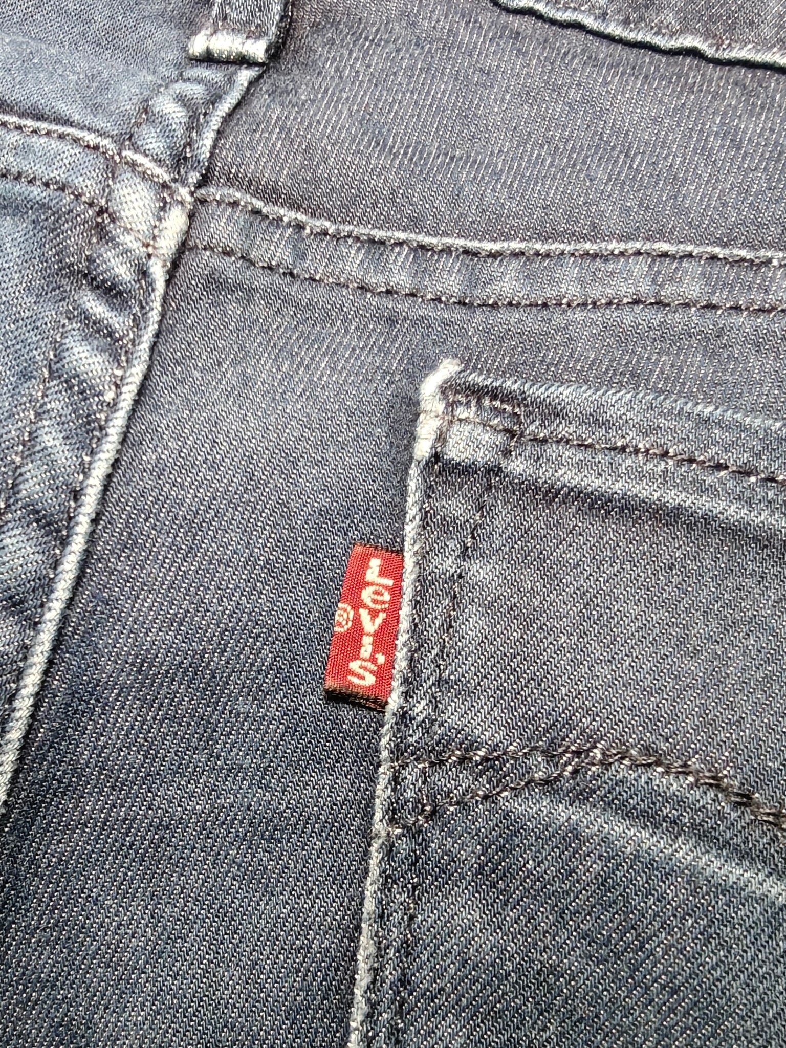 Women Levi's Demi Curve Dark Blue Skinny W27 L32 (EU 36/S) Jeans