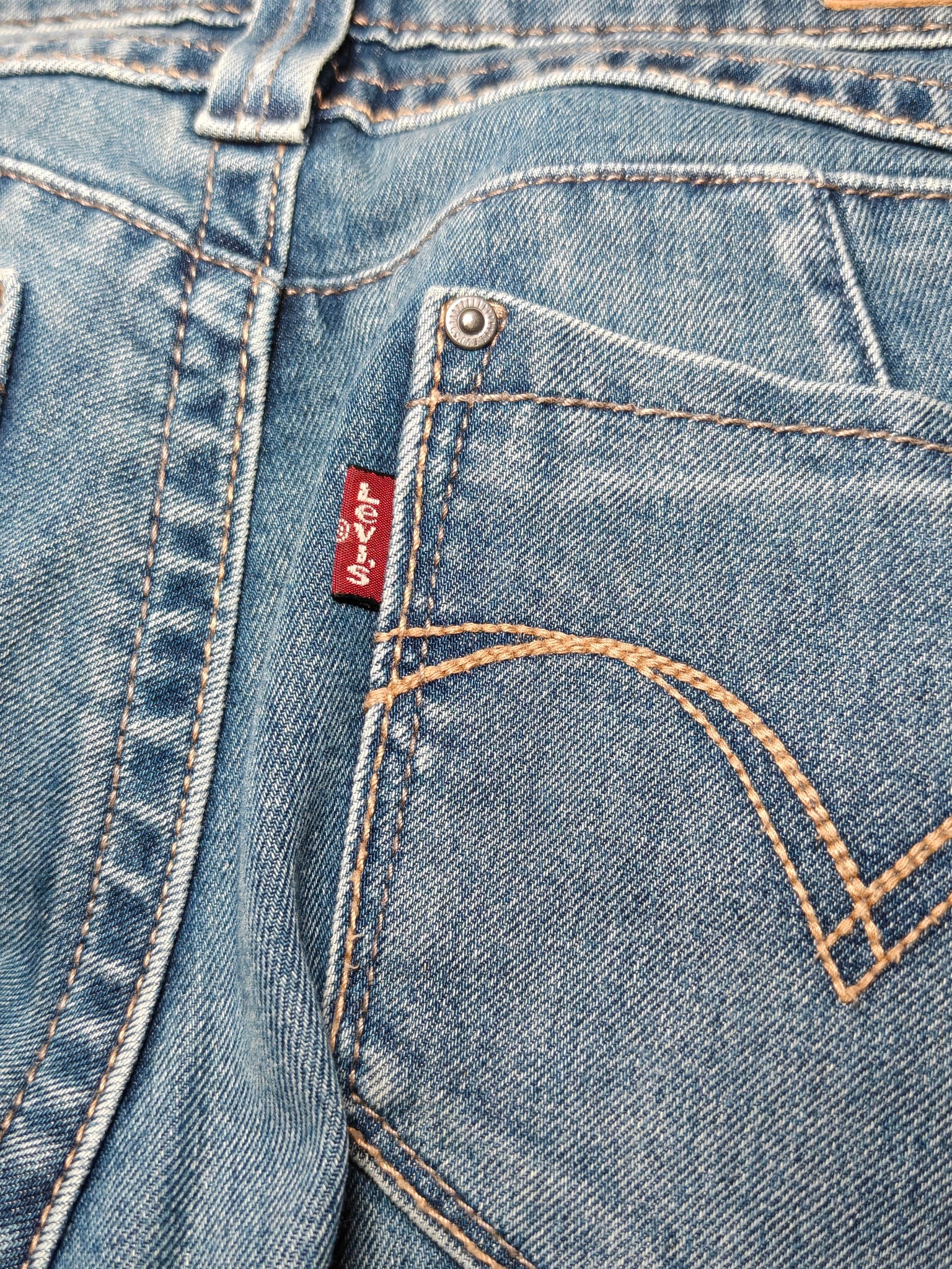 Women Levi's Demi Curve Light Blue Skinny Low Waist W28 L28 (EU 38/M) Jeans
