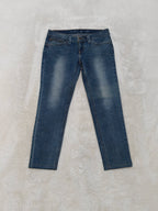 Women Levi's Demi Curve Light Blue Skinny Low Waist W28 L28 (EU 38/M) Jeans
