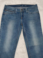Women Levi's Demi Curve Light Blue Skinny Low Waist W28 L28 (EU 38/M) Jeans