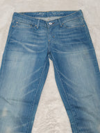 Women Levi's Demi Curve Light Blue Straight W27 L32 (EU 36/S) Jeans