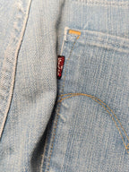 Women Levi's Demi Curve Light Blue Straight W27 L32 (EU 36/S) Jeans