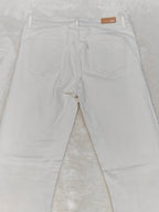 Women Levi's Demi Curve White Slim Mid Waist W30 L32 (EU 40/L) Jeans