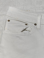 Women Levi's Demi Curve White Slim Mid Waist W30 L32 (EU 40/L) Jeans