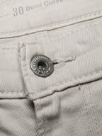 Women Levi's Demi Curve White Slim Mid Waist W30 L32 (EU 40/L) Jeans