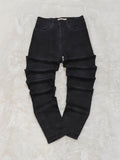 Women Levi's Mile High Black Super Skinny W28 L30 (EU 38/M) Jeans