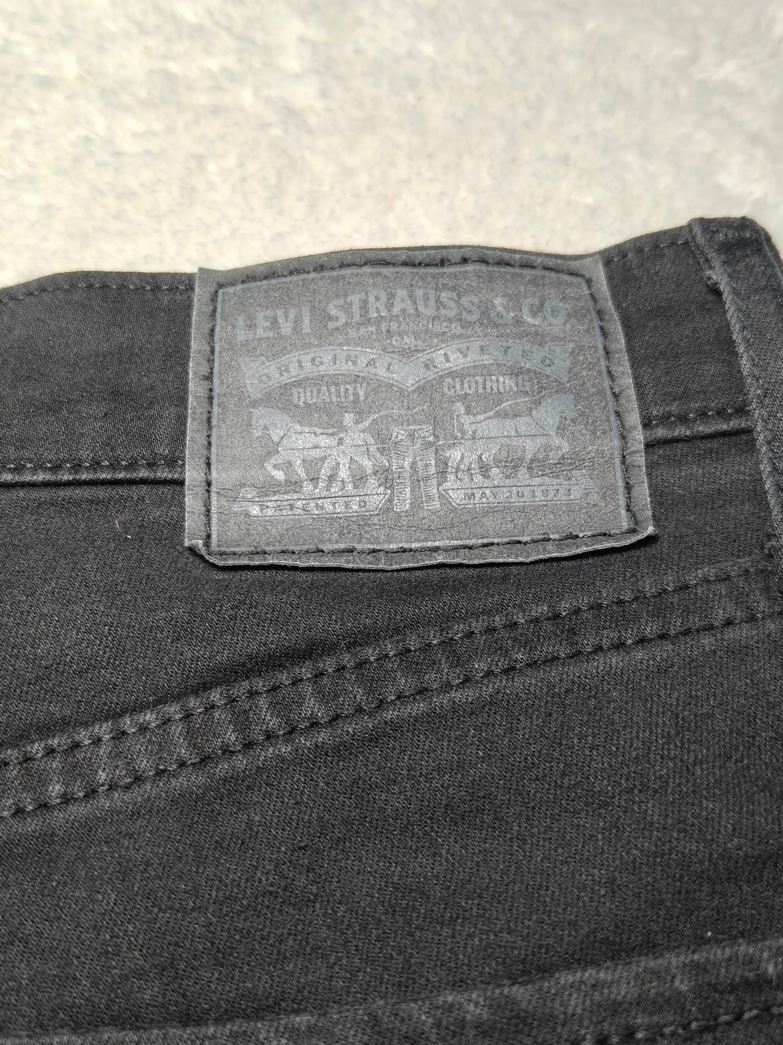 Women Levi's Mile High Black Super Skinny W28 L30 (EU 38/M) Jeans