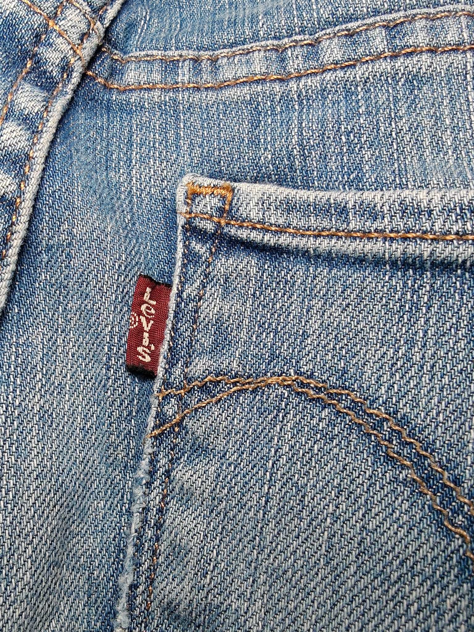 Women Levi's Slight Curve Light Blue Straight Mid Waist W25 L28 (EU 34/XS) Jeans