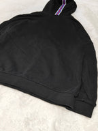 Women Replay Black Relaxed Oversized Hoodie (XS)