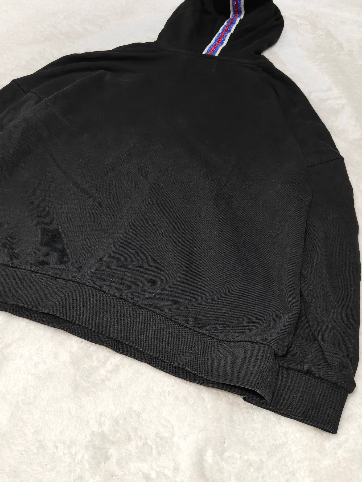 Women Replay Black Relaxed Oversized Hoodie (XS)