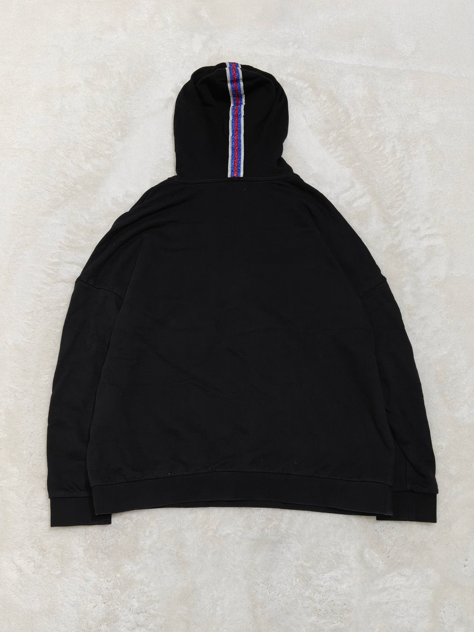 Women Replay Black Relaxed Oversized Hoodie (XS)