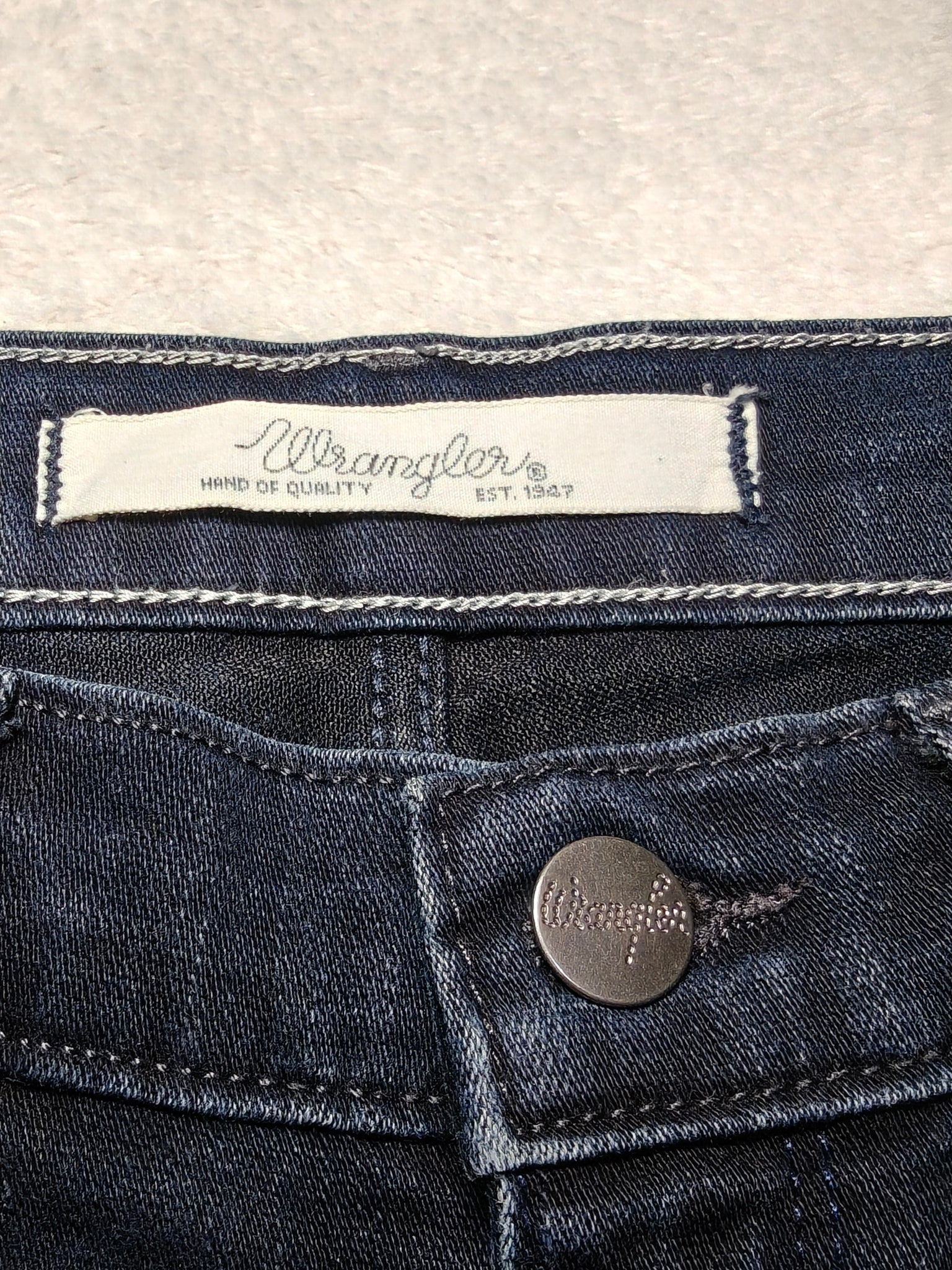 Women Wrangler Tina Blue Bootcut W28 L30 (EU 38/M) Jeans