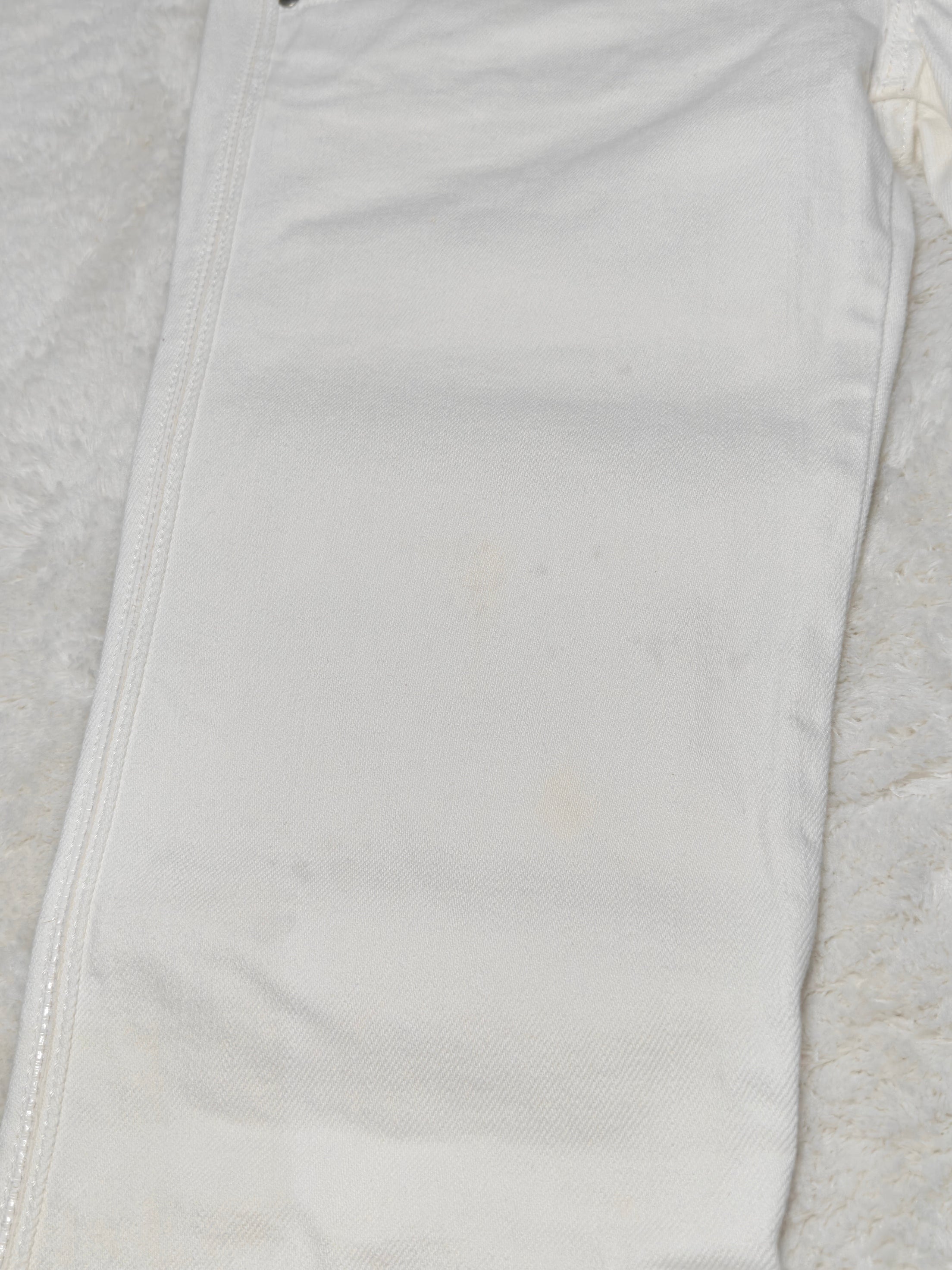 Women Y2K 2007 Diesel Clush White Wash 008AC Skinny Low Waist W27 L32 (EU 36/S) Jeans