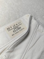 Women Y2K 2007 Diesel Clush White Wash 008AC Skinny Low Waist W27 L32 (EU 36/S) Jeans
