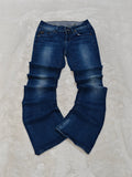Women Y2K G-Star Midge Bootleg Blue Bootcut Low Waist W25 L32 (EU 34/XS) Jeans