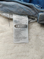 Women Y2K G-Star Midge Bootleg Blue Bootcut Low Waist W25 L32 (EU 34/XS) Jeans