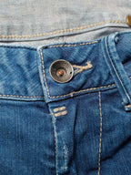 Women Y2K G-Star Midge Bootleg Blue Bootcut Low Waist W25 L32 (EU 34/XS) Jeans