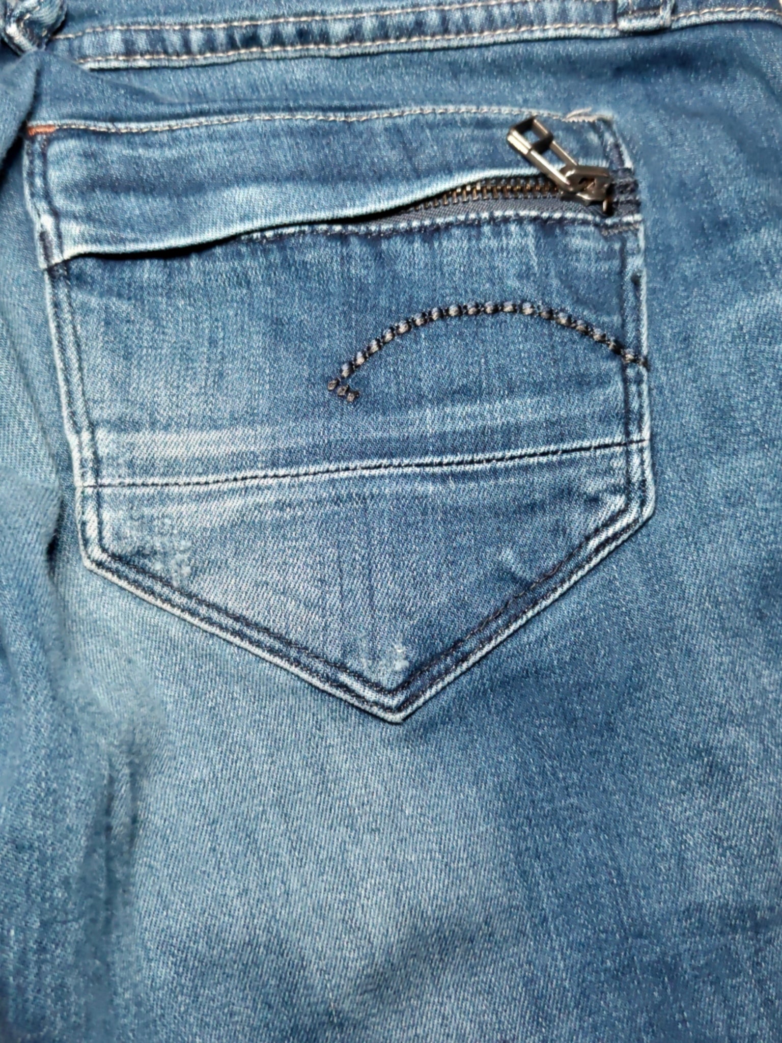 Women Y2K G-Star Midge Cody Blue Skinny Low Waist W28 L32 (EU 38/M) Jeans