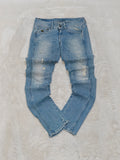 Women Y2K G-Star Midge Cody Light Blue Skinny Low Waist W27 L32 (EU 36/S) Jeans