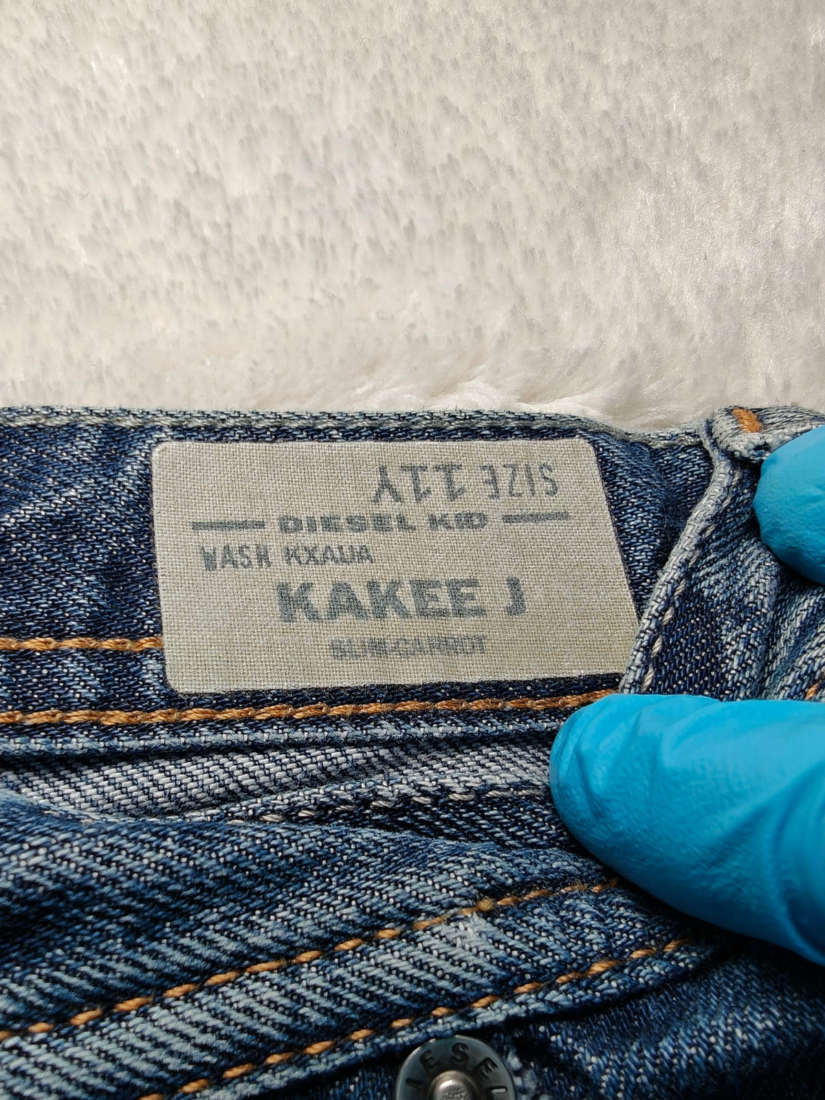 Boys Diesel Kakee J Dark blue Slim W28 L29 Jeans