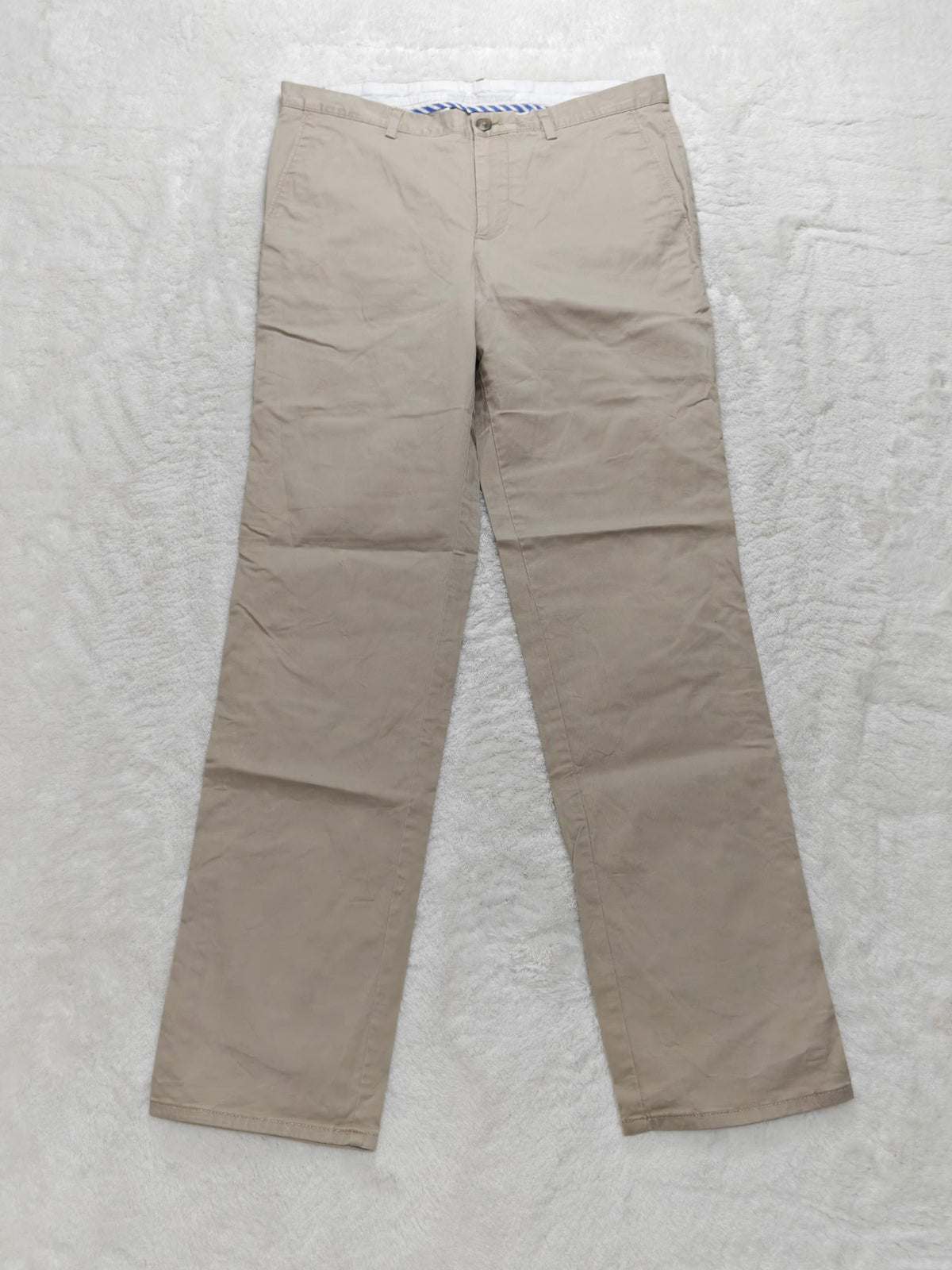 Men Calvin Klein Chino Beige Slim W32 L32 Y2K Pants