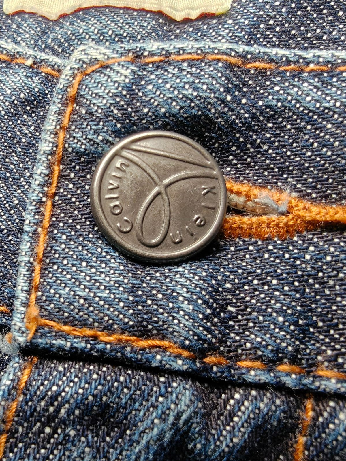 Men Calvin Klein Original Blue Straight W29 L31 Y2K Jeans