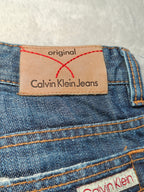 Men Calvin Klein Original Blue Straight W29 L31 Y2K Jeans