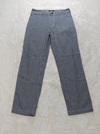 Men Dickies Hickory Stripe Carpenter Blue/white Straight W30 L32 Y2K Pants