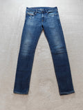 Men Diesel 1979 Sleenker Blue AO3596 Skinny W30 L34 Y2K Jeans