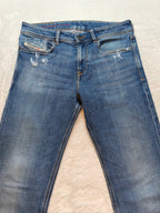 Men Diesel 1979 Sleenker Blue AO3596 Skinny W30 L34 Y2K Jeans