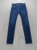 Men Diesel 1979 Sleenker Blue Skinny W28 L32 Y2K Jeans