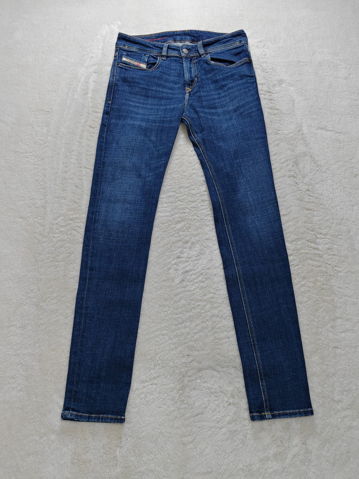 Men Diesel 1979 Sleenker Blue Skinny W28 L32 Y2K Jeans