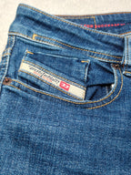 Men Diesel 1979 Sleenker Blue Skinny W28 L32 Y2K Jeans