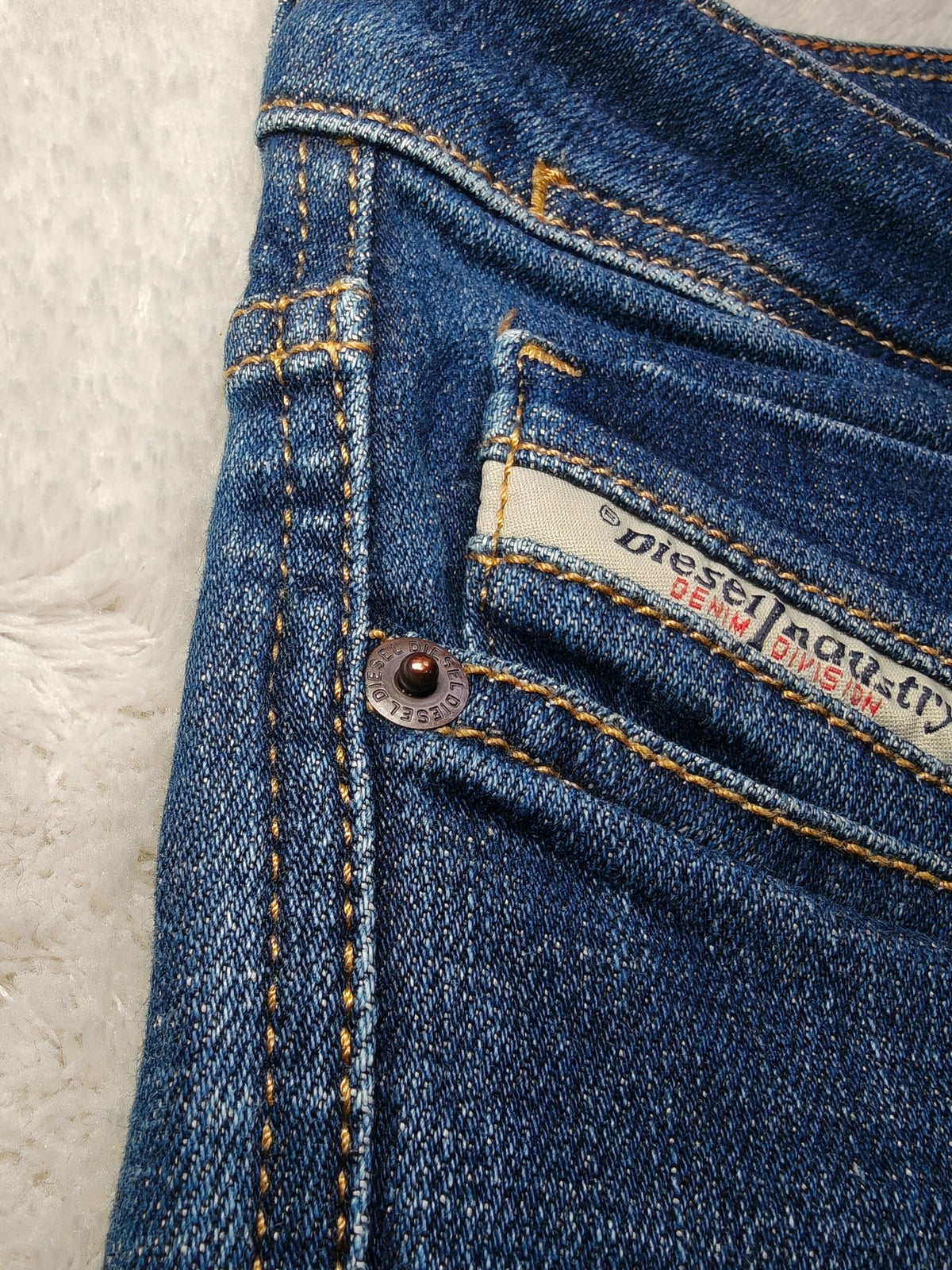Men Diesel 1979 Sleenker Blue Skinny W28 L32 Y2K Jeans