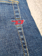 Men Diesel 1979 Sleenker Blue Skinny W28 L32 Y2K Jeans